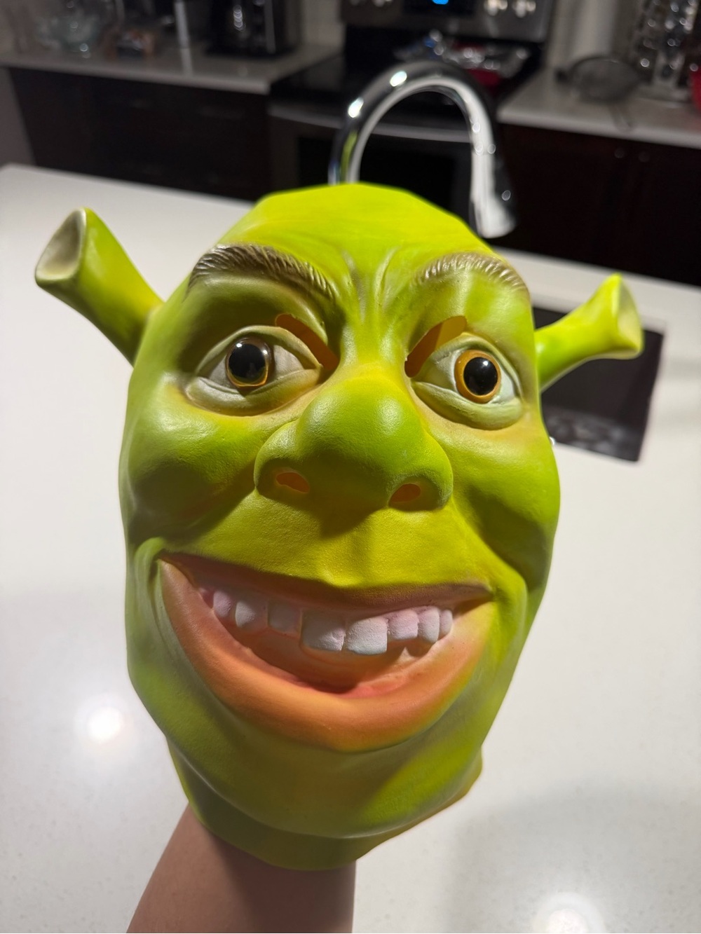Shrek Latex Mask Halloween Cartoon Costume Accessories